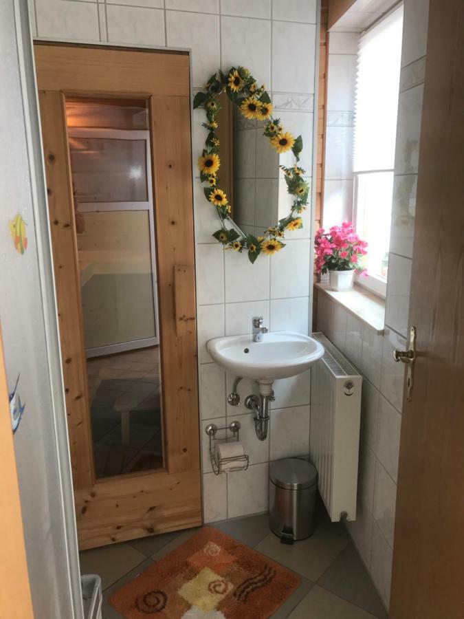 Ferienwohnung Hoppelnase Mit Eigener Sauna Langenstein Exterior photo