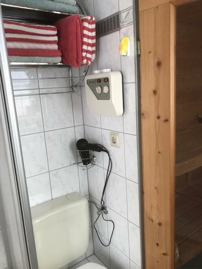 Ferienwohnung Hoppelnase Mit Eigener Sauna Langenstein Exterior photo